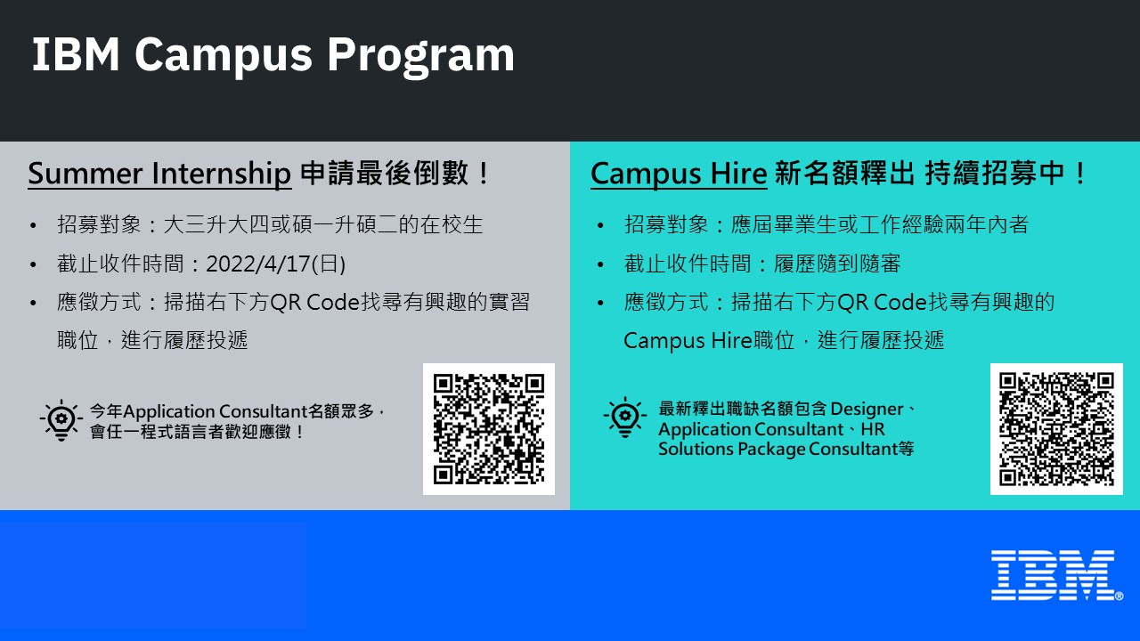 2022 IBM Campus Program Promotion 0412